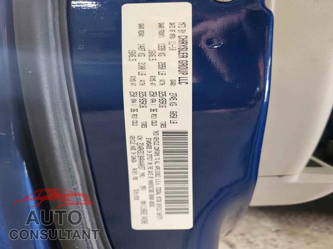 DODGE CARAVAN 2010 - 2D4RN3D18AR440037