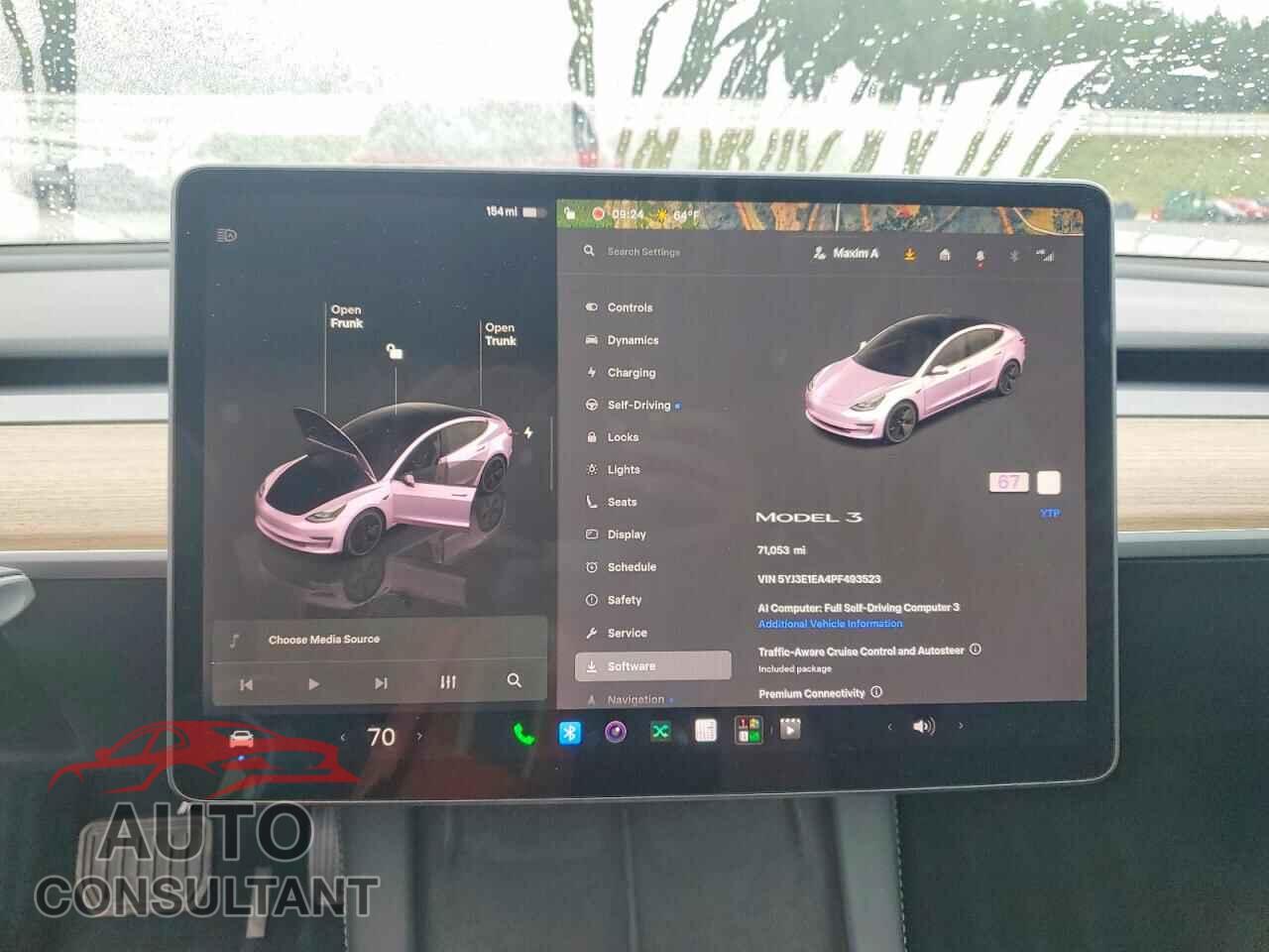 TESLA MODEL 3 2023 - 5YJ3E1EA4PF493523
