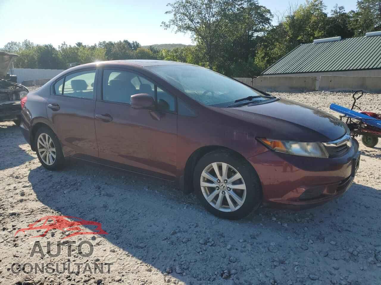 HONDA CIVIC 2012 - 2HGFB2F96CH509159
