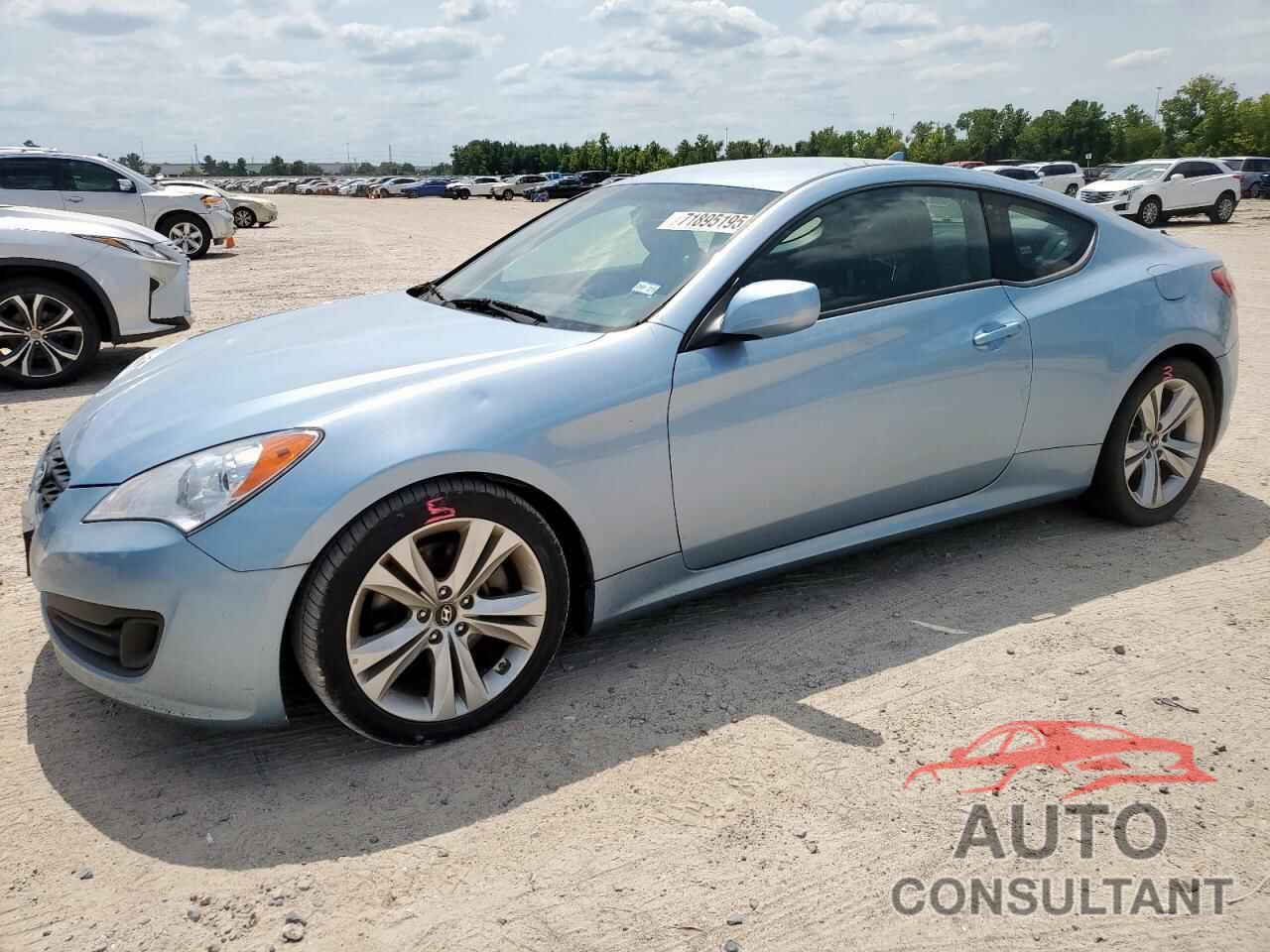 HYUNDAI GENESIS 2012 - KMHHT6KD0CU070314