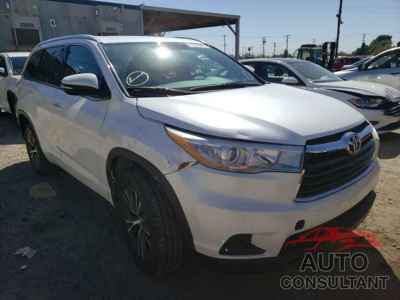 TOYOTA HIGHLANDER 2016 - 5TDKKRFH6GS180063