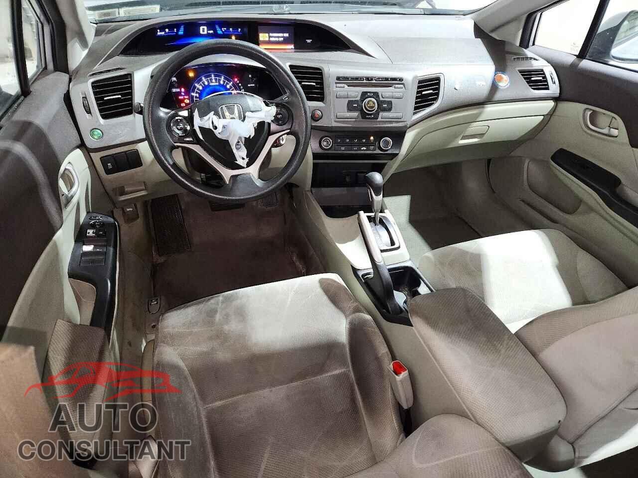 HONDA CIVIC 2012 - 2HGFB2F51CH314809