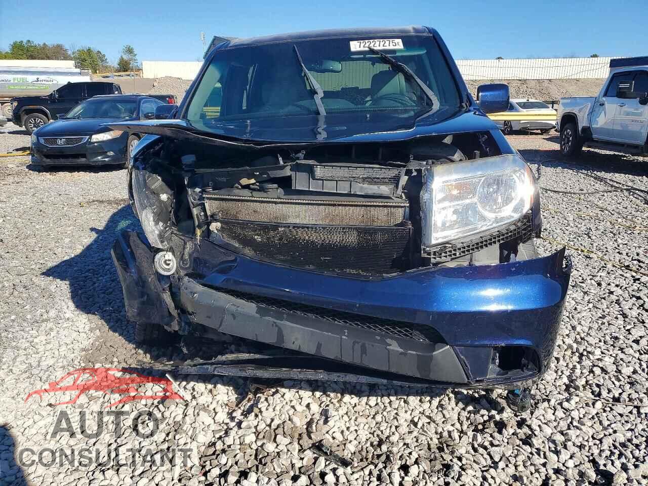 HONDA PILOT 2013 - 5FNYF3H69DB028365
