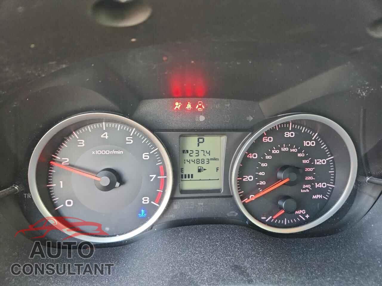 SUBARU XV 2013 - JF2GPAVC0D2898730