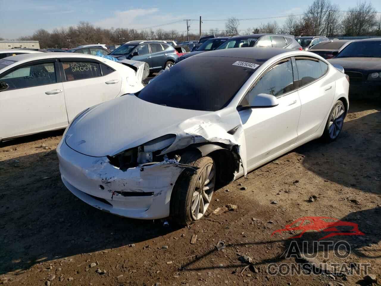 TESLA MODEL 3 2019 - 5YJ3E1EB5KF512131