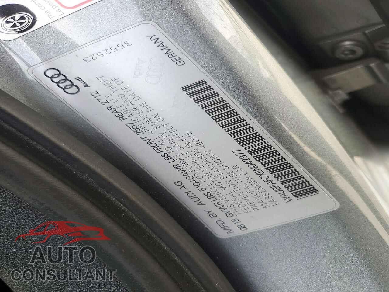 AUDI A6 2014 - WAUGFAFCXEN042977