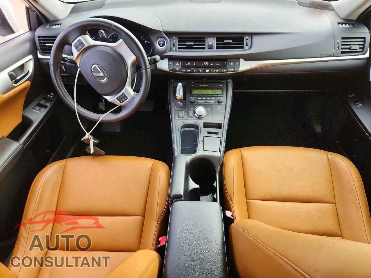 LEXUS CT 200 2013 - JTHKD5BH1D2158966