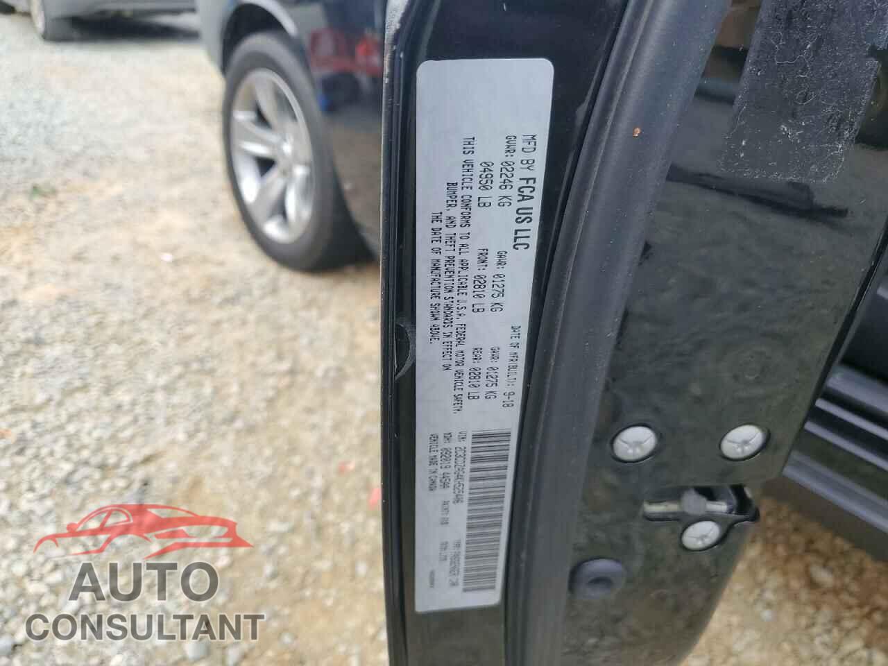DODGE CHALLENGER 2019 - 2C3CDZAG4KH525406