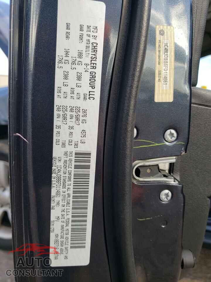 JEEP COMPASS 2015 - 1C4NJDBB6FD114661