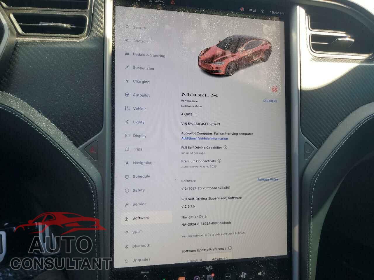 TESLA MODEL S 2020 - 5YJSA1E45LF370471