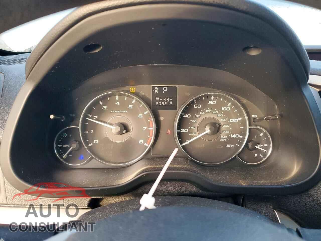 SUBARU OUTBACK 2012 - 4S4BRCAC5C3265083