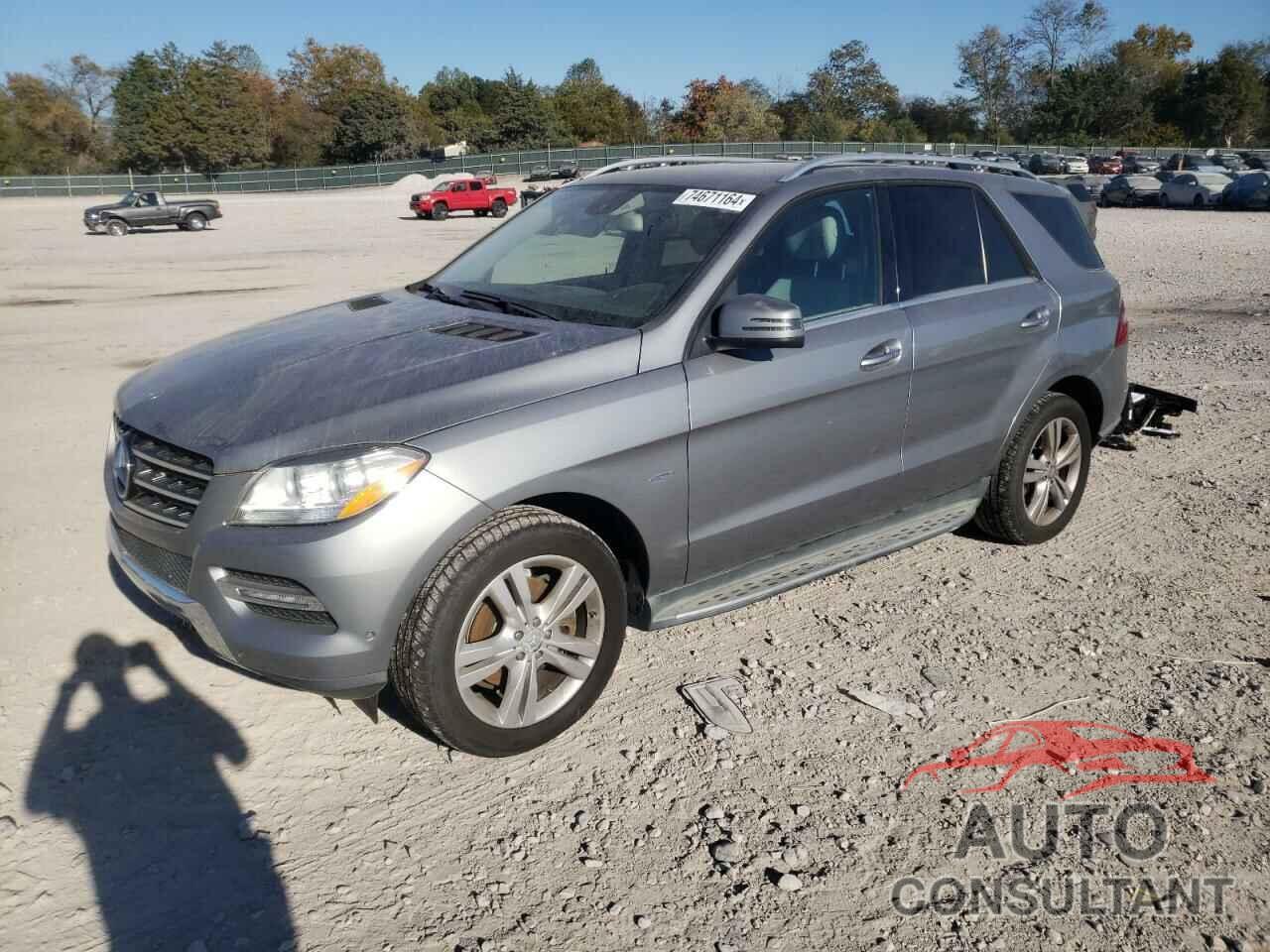 MERCEDES-BENZ M-CLASS 2012 - 4JGDA5HB4CA021056