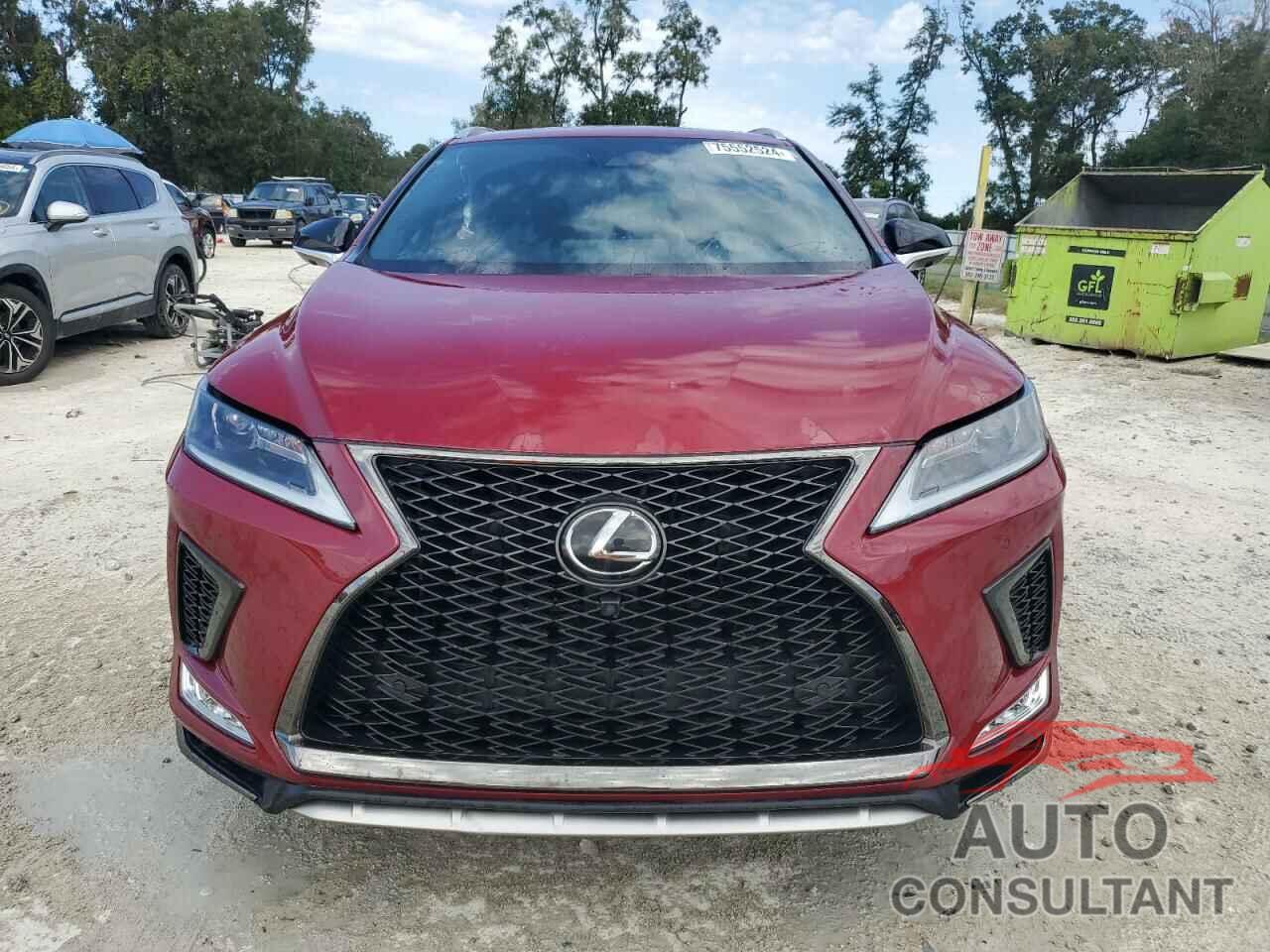 LEXUS RX 350 F S 2022 - 2T2YZMDA6NC343391