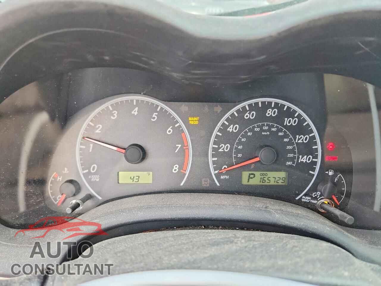 TOYOTA COROLLA 2011 - 2T1BU4EEXBC738454