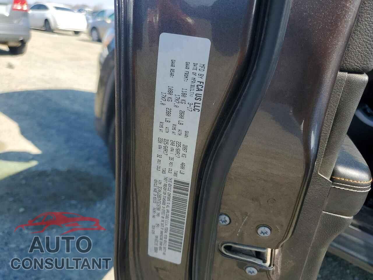 JEEP COMPASS 2017 - 3C4NJDBB7HT618780