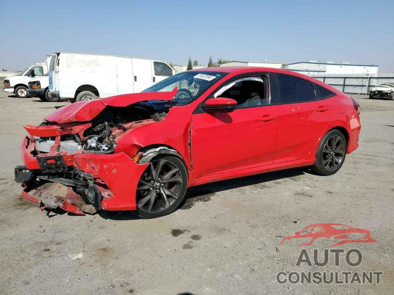 HONDA CIVIC 2019 - 2HGFC2F87KH541332