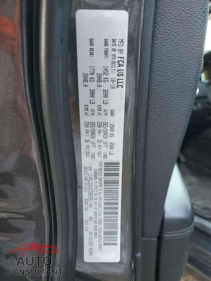DODGE DURANGO 2019 - 1C4RDJDG1KC586735