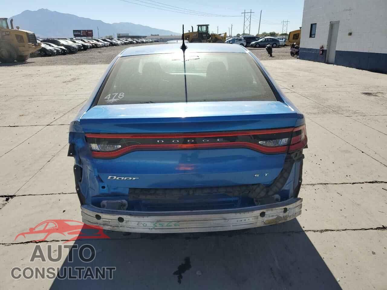 DODGE DART 2016 - 1C3CDFBB4GD736322