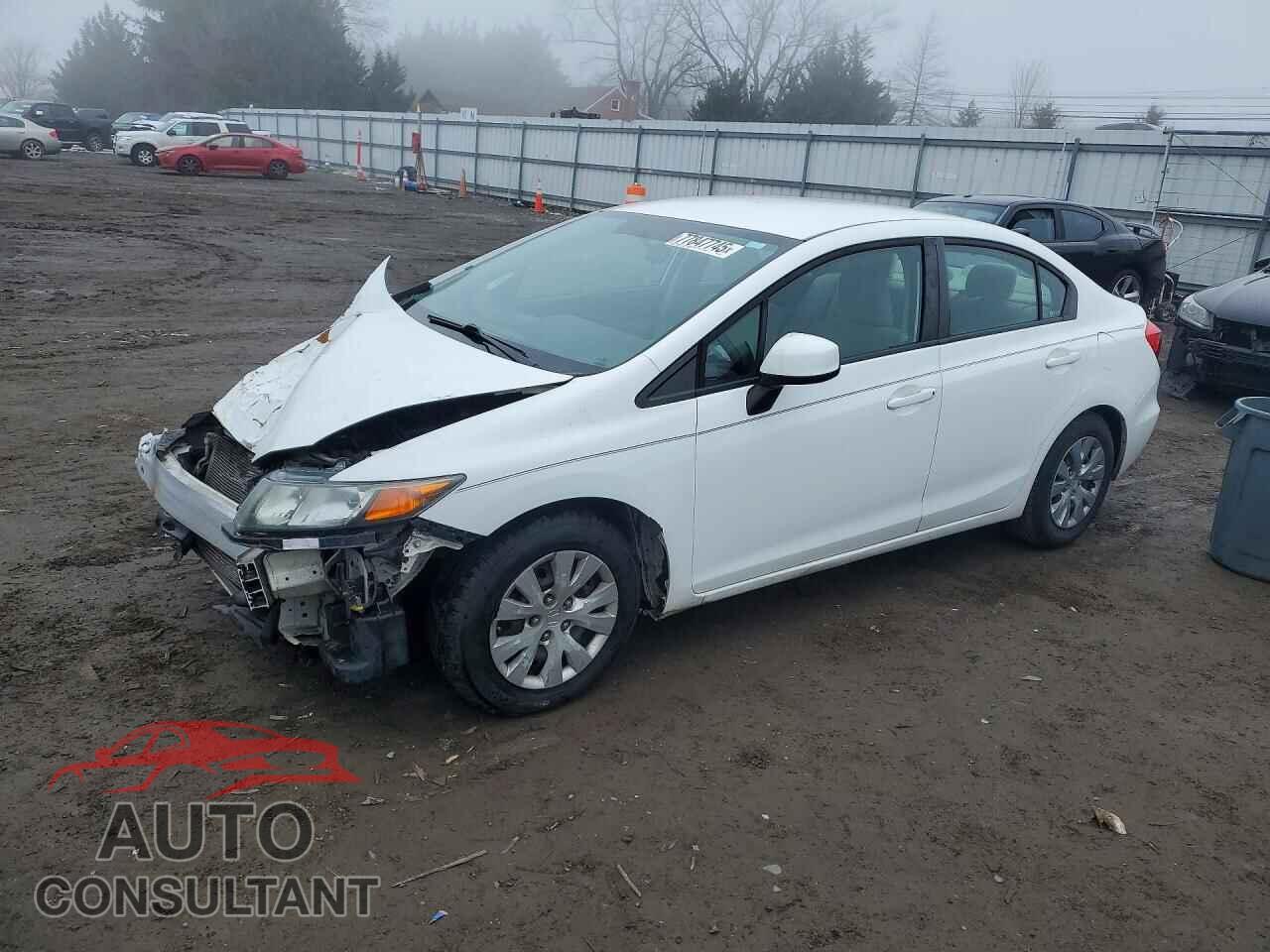 HONDA CIVIC 2012 - 19XFB2F56CE317005
