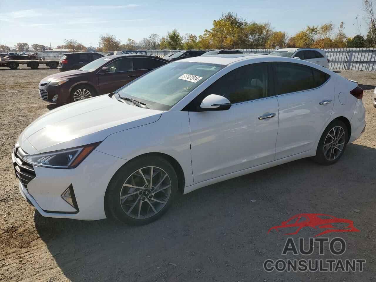 HYUNDAI ELANTRA 2020 - KMHD84LF7LU917298