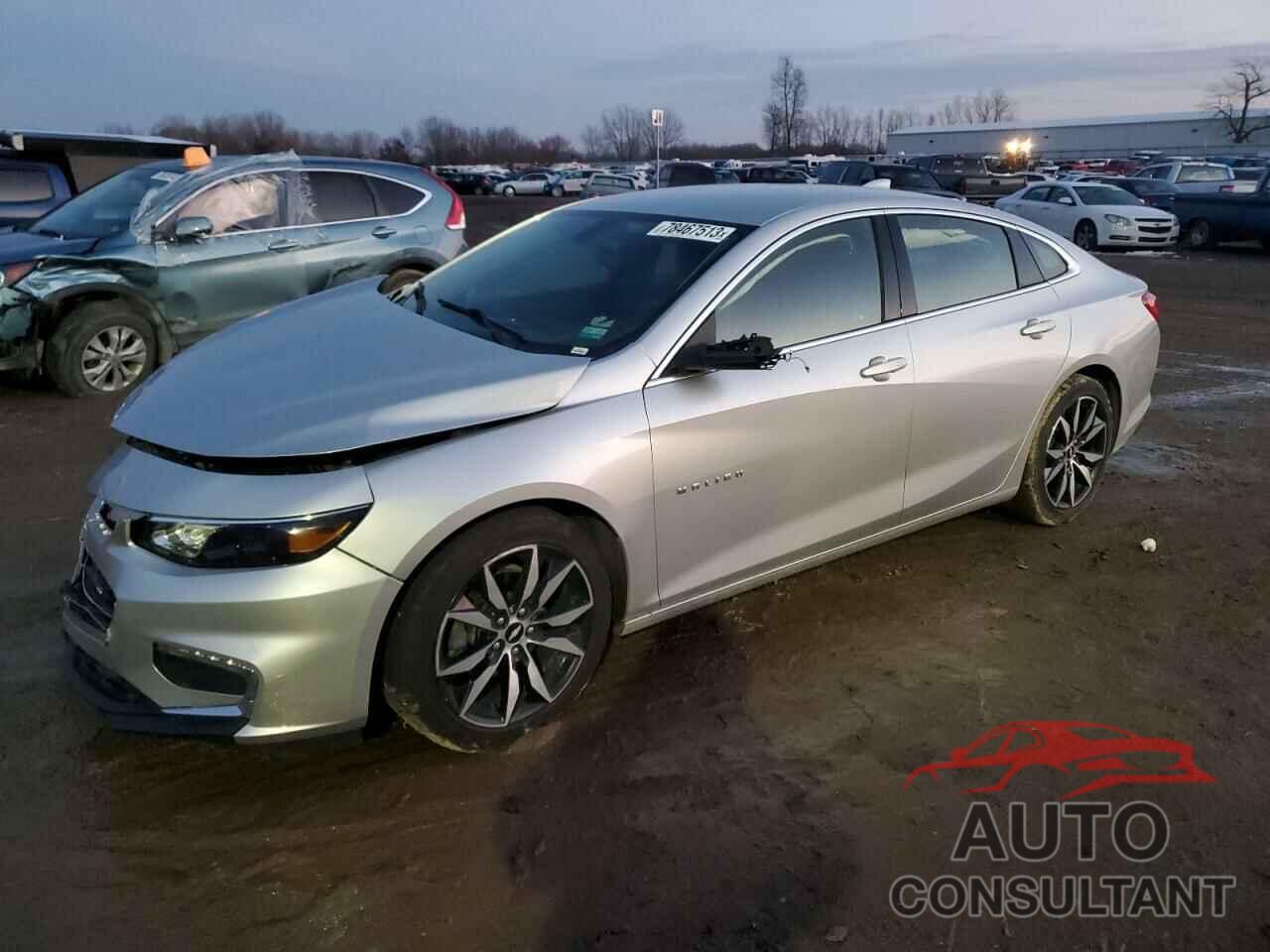 CHEVROLET MALIBU 2017 - 1G1ZE5ST3HF278387