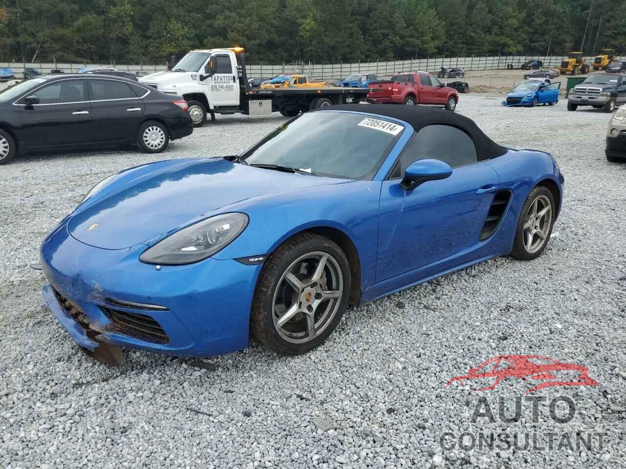 PORSCHE BOXSTER 2018 - WP0CA2A85JS210139