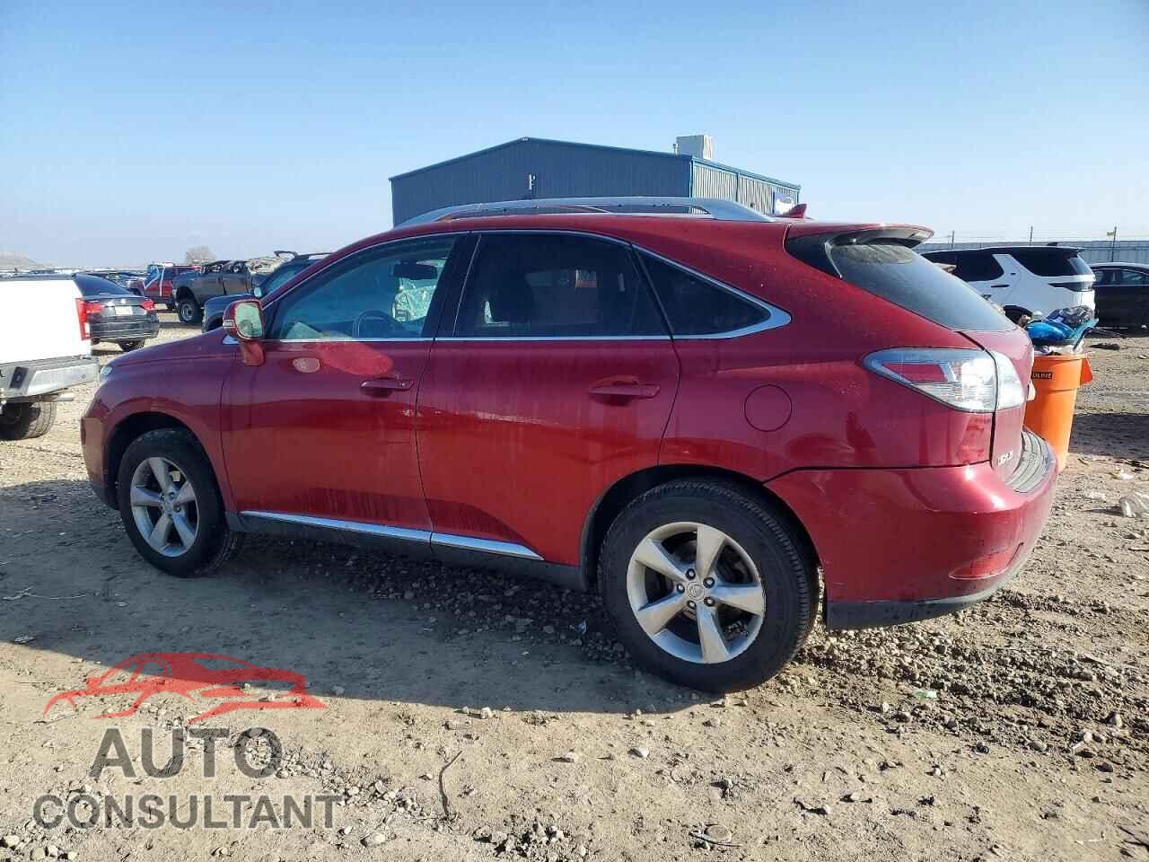 LEXUS RX350 2010 - 2T2BK1BA2AC057060
