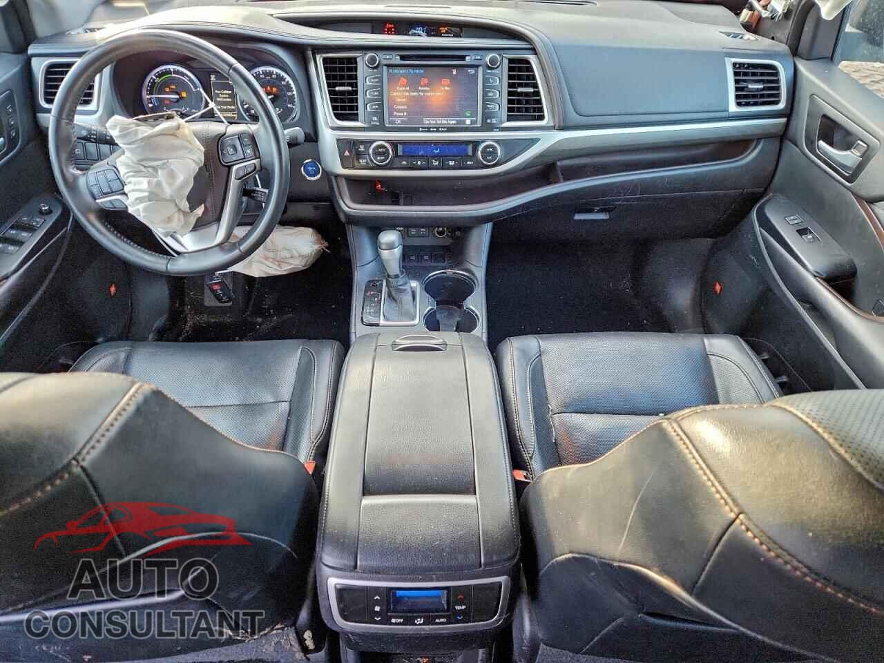 TOYOTA HIGHLANDER 2017 - 5TDDGRFH5HS027332