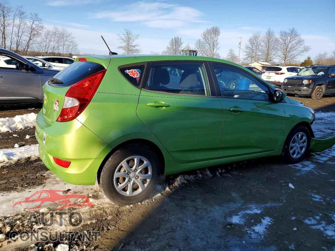 HYUNDAI ACCENT 2012 - KMHCT5AE8CU014992