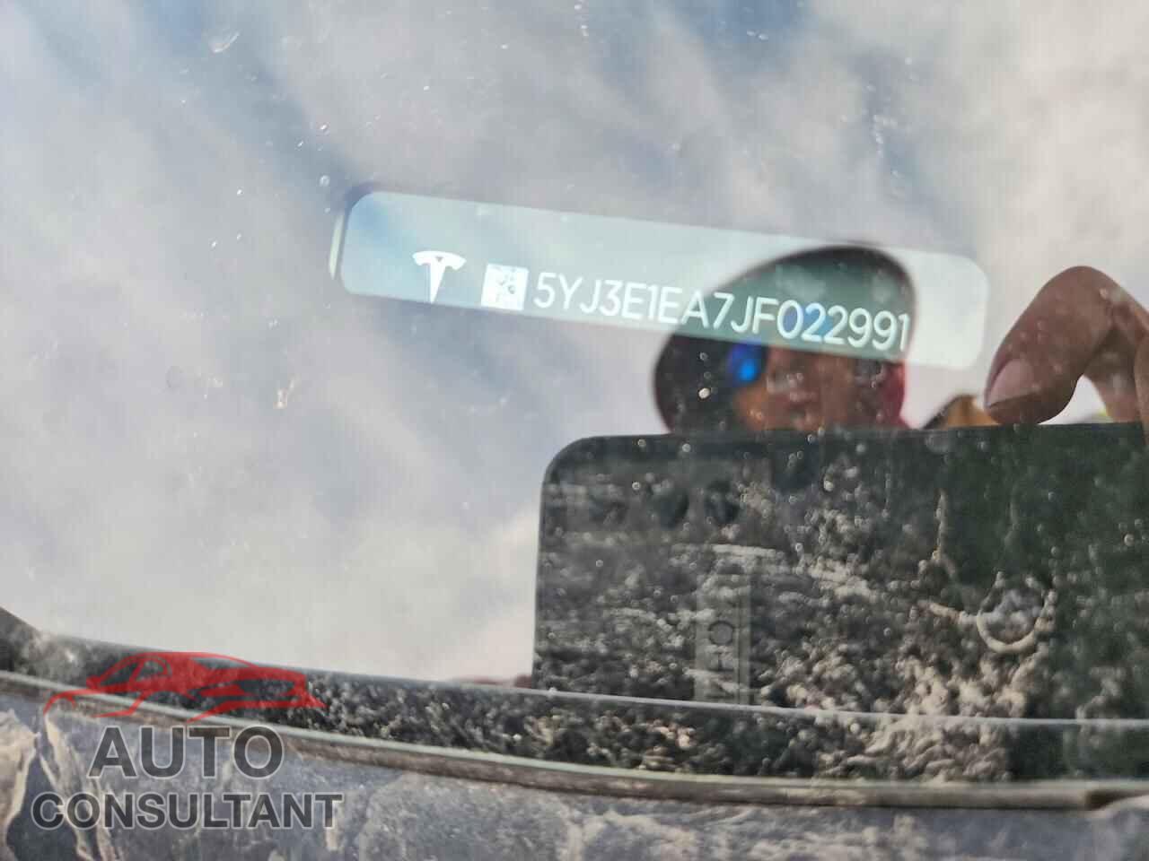 TESLA MODEL 3 2018 - 5YJ3E1EA7JF022991