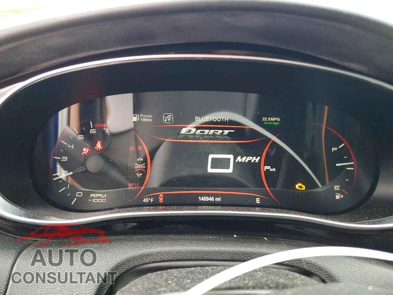 DODGE DART 2013 - 1C3CDFCH3DD155490
