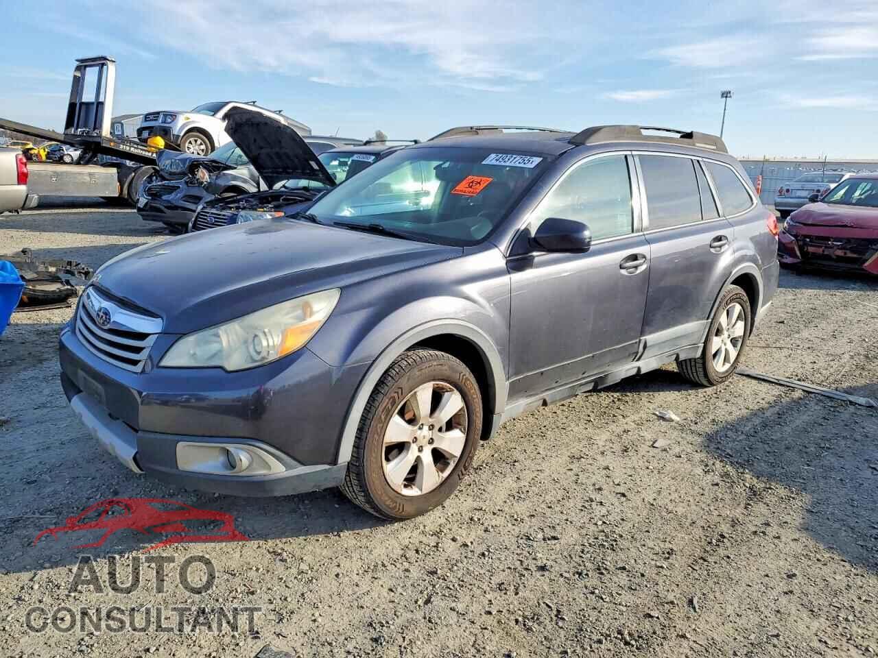 SUBARU OUTBACK 2011 - 4S4BRBLC8B3398569