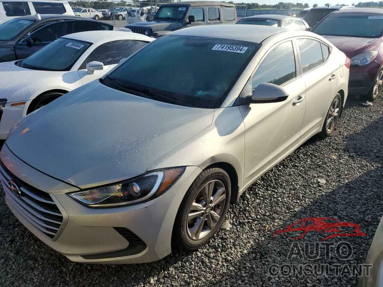 HYUNDAI ELANTRA 2017 - KMHD84LF2HU370075