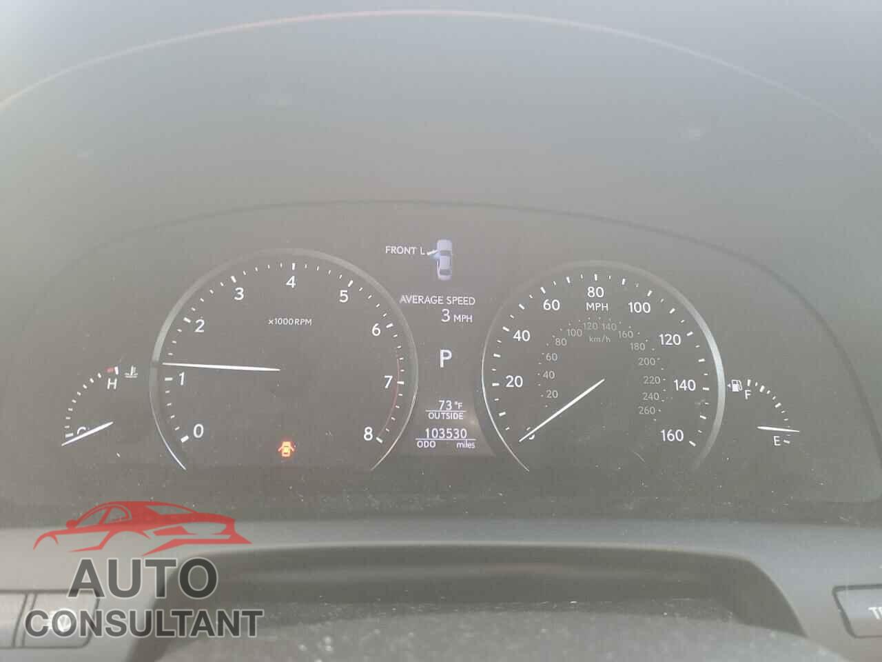 LEXUS LS460 2013 - JTHBL1EF9D5113892