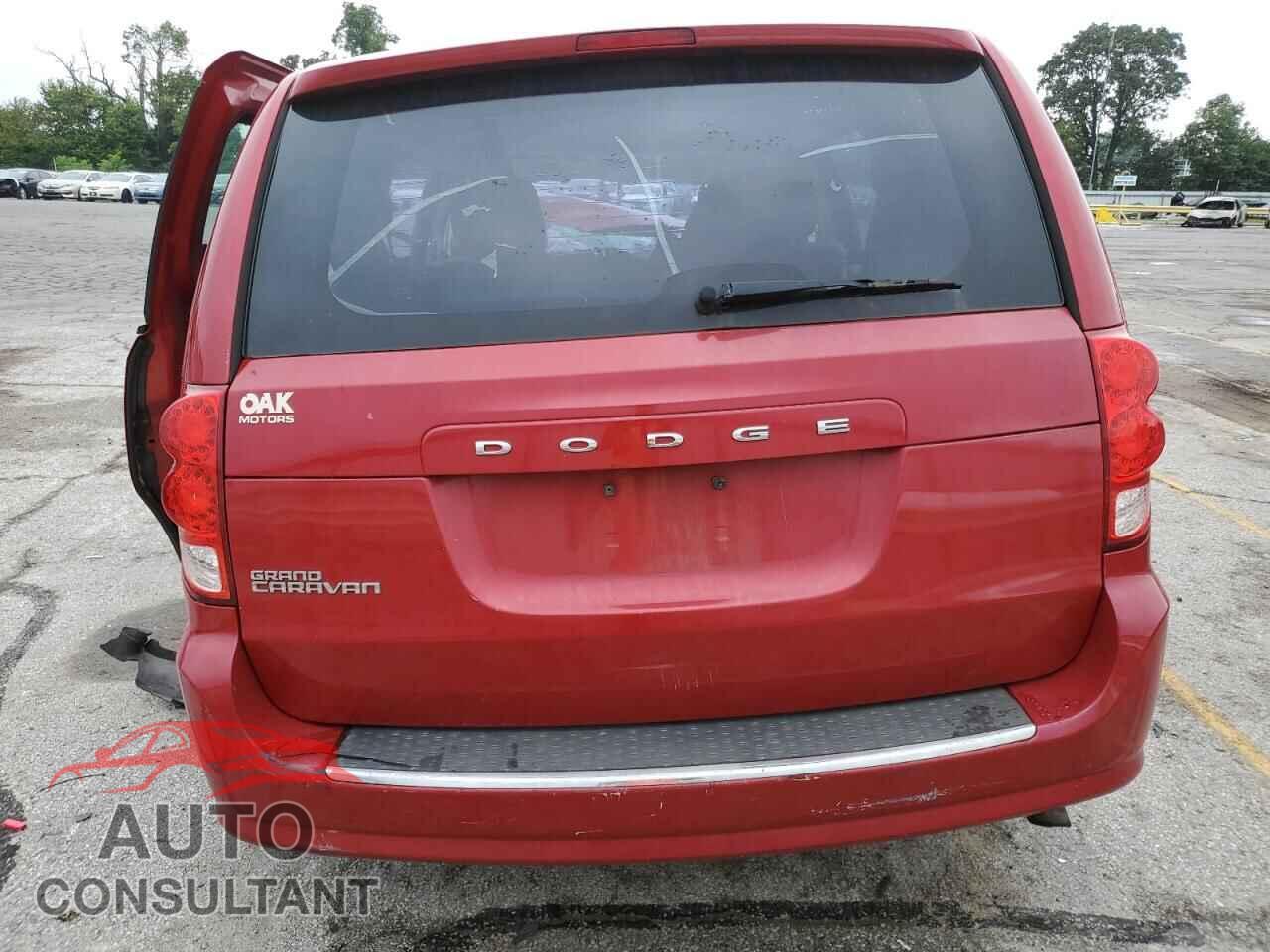 DODGE CARAVAN 2012 - 2C4RDGBG9CR249647