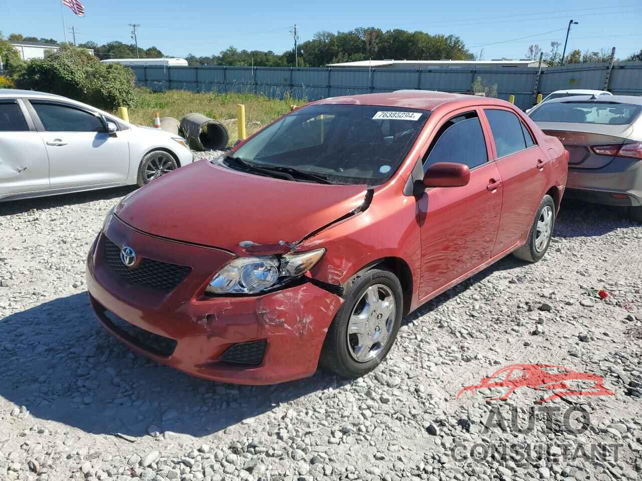 TOYOTA COROLLA 2010 - 1NXBU4EE5AZ384033