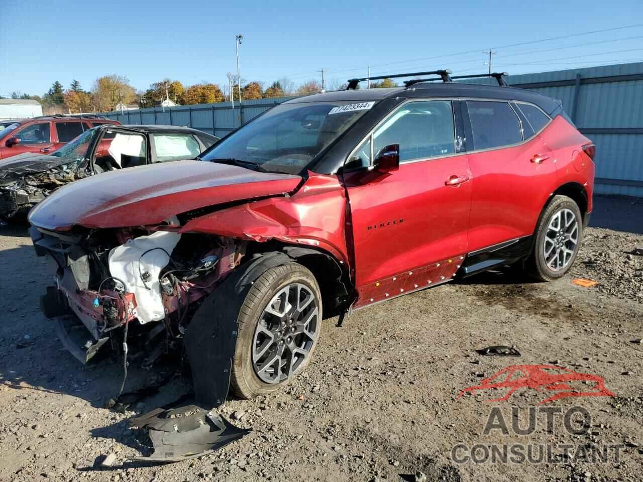 CHEVROLET BLAZER 2023 - 3GNKBKRS0PS190752