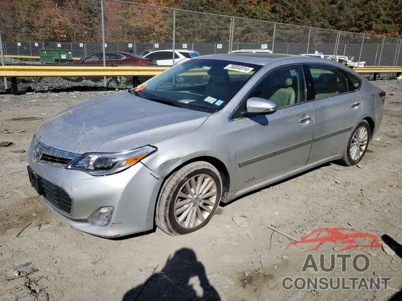 TOYOTA AVALON 2013 - 4T1BD1EB0DU003780