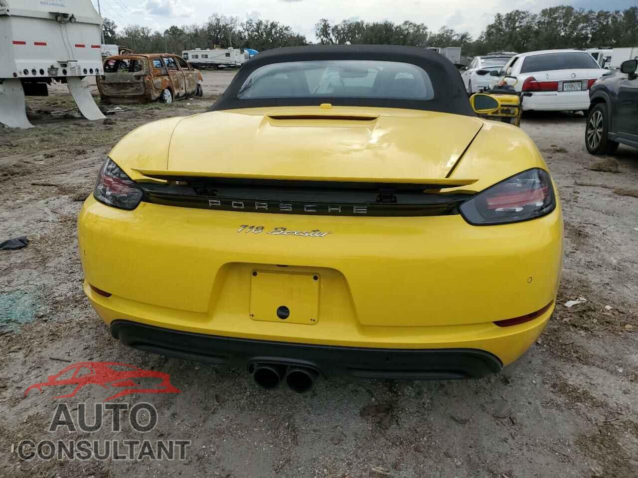 PORSCHE BOXSTER 2018 - WP0CA2A83JS210883
