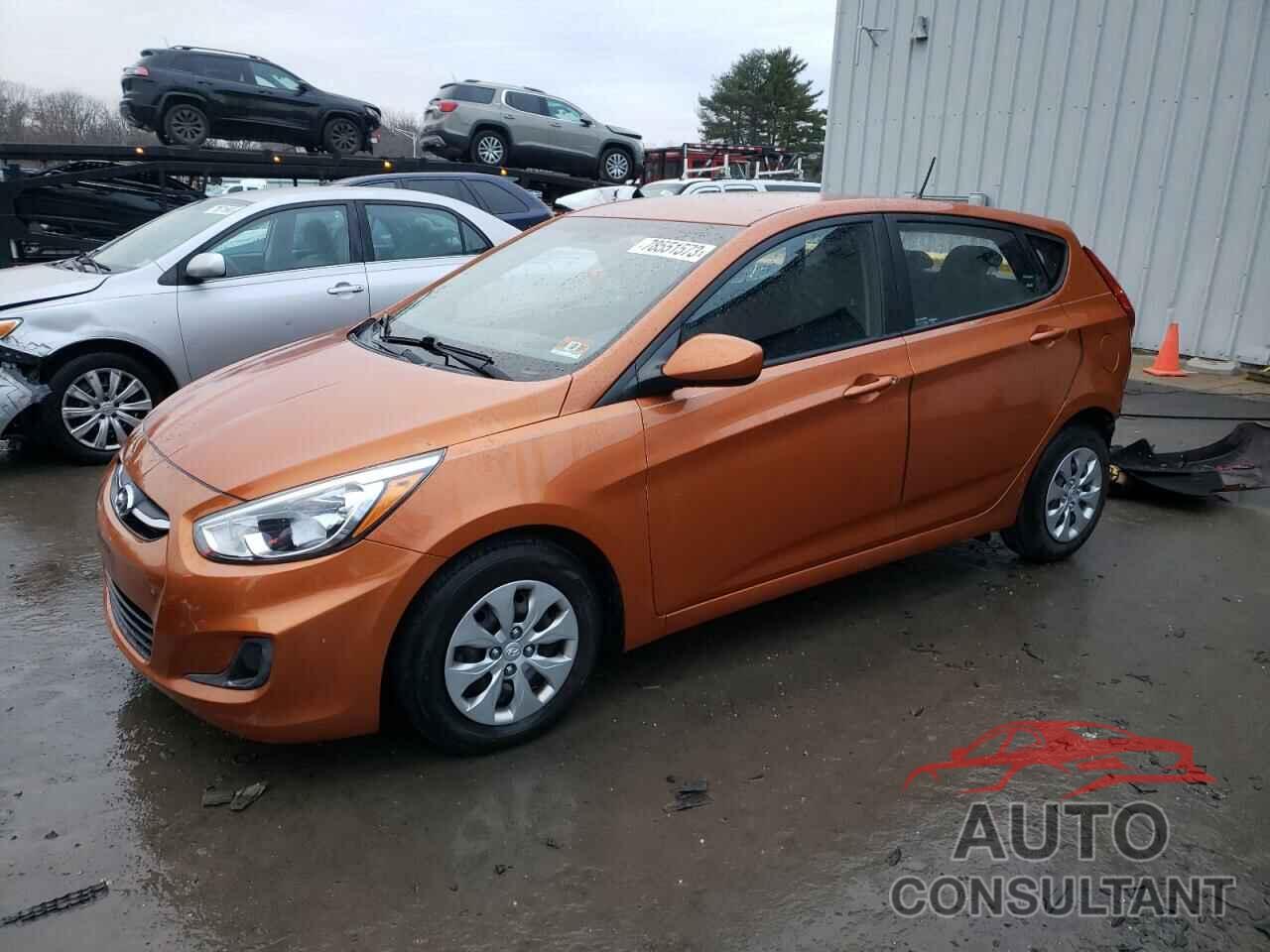 HYUNDAI ACCENT 2016 - KMHCT5AE0GU237291