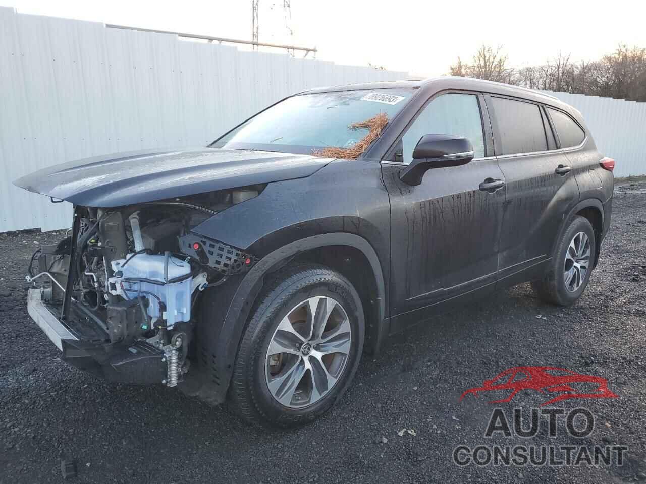 TOYOTA HIGHLANDER 2021 - 5TDGZRBH8MS121874