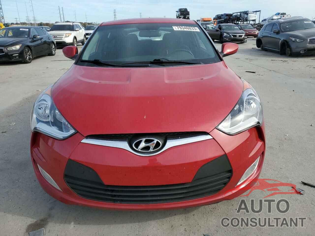 HYUNDAI VELOSTER 2017 - KMHTC6AD9HU310933