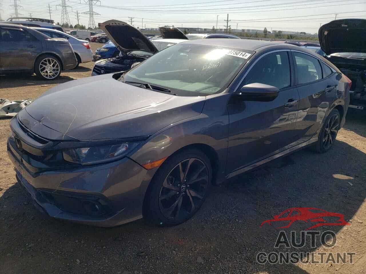 HONDA CIVIC 2019 - 2HGFC2F81KH578912