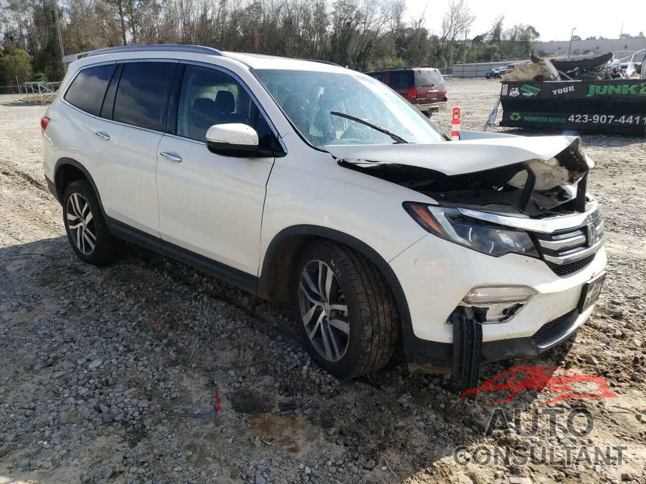 HONDA PILOT 2017 - 5FNYF6H03HB041597