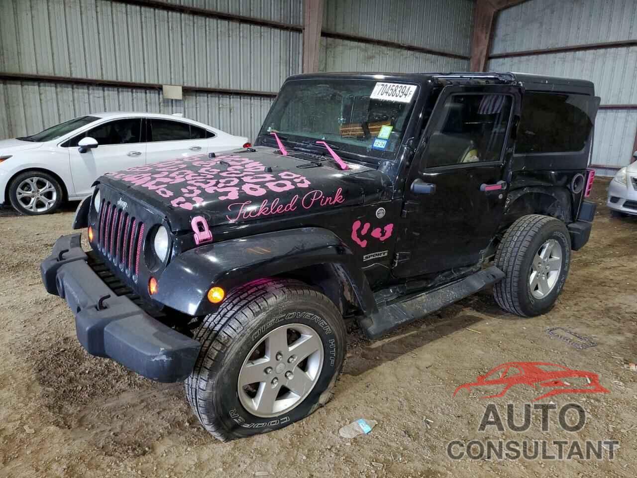 JEEP WRANGLER 2013 - 1C4GJWAG1DL593432