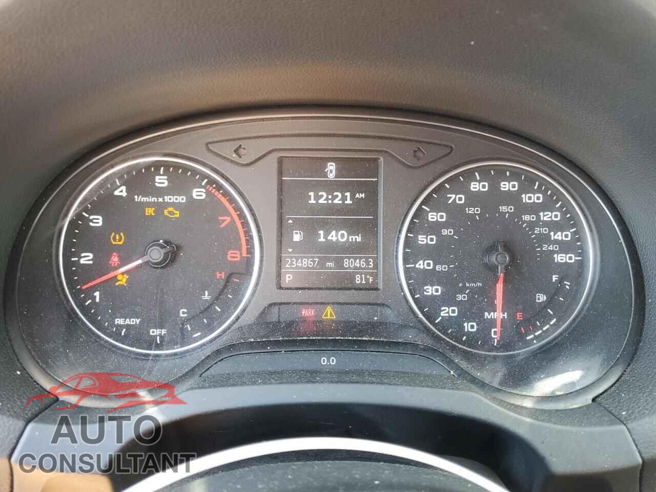 AUDI A3 2016 - WAUA7HFF1G1103780