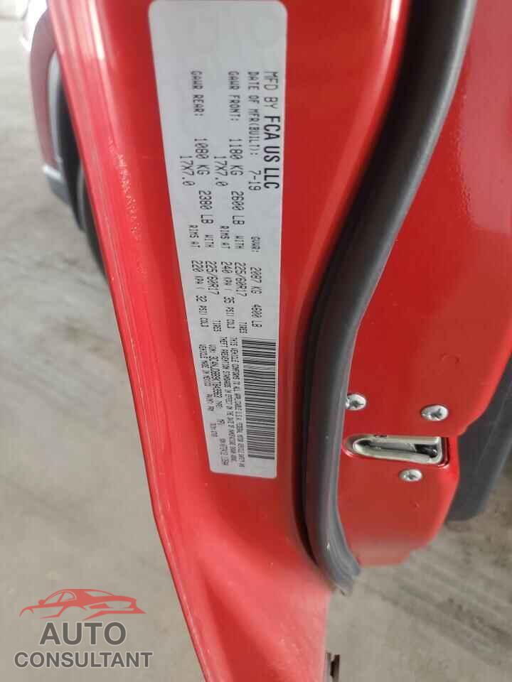 JEEP COMPASS 2019 - 3C4NJDBB9KT849963