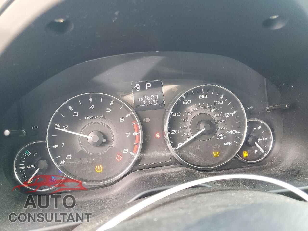 SUBARU OUTBACK 2011 - 4S4BRBLC8B3371730