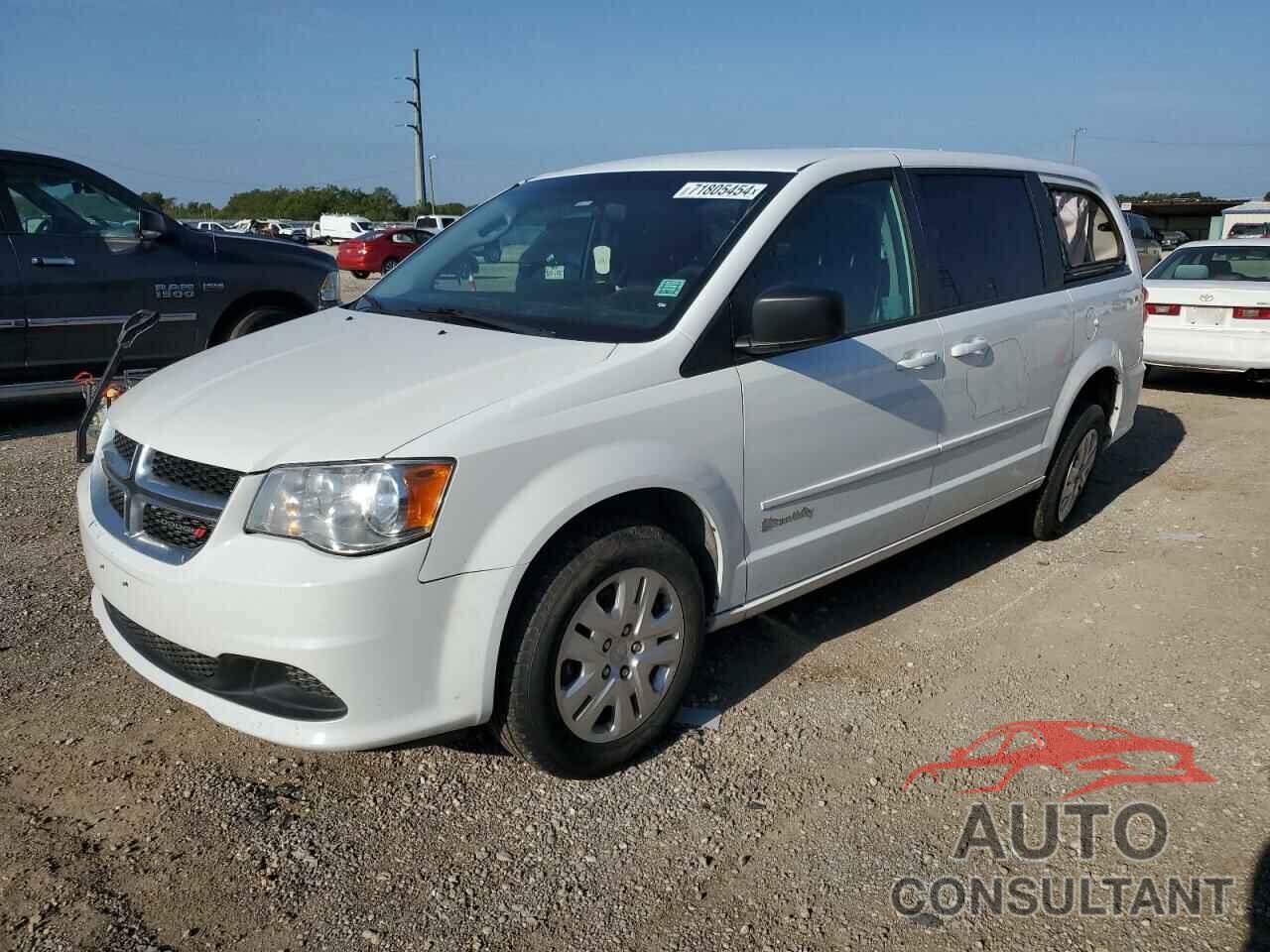 DODGE CARAVAN 2017 - 2C4RDGBG1HR855001