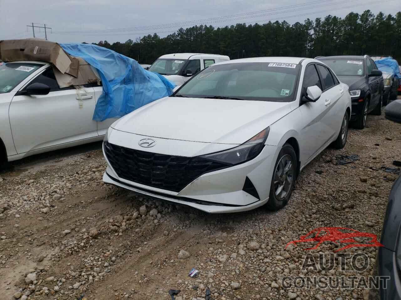 HYUNDAI ELANTRA 2022 - 5NPLL4AG3NH080489